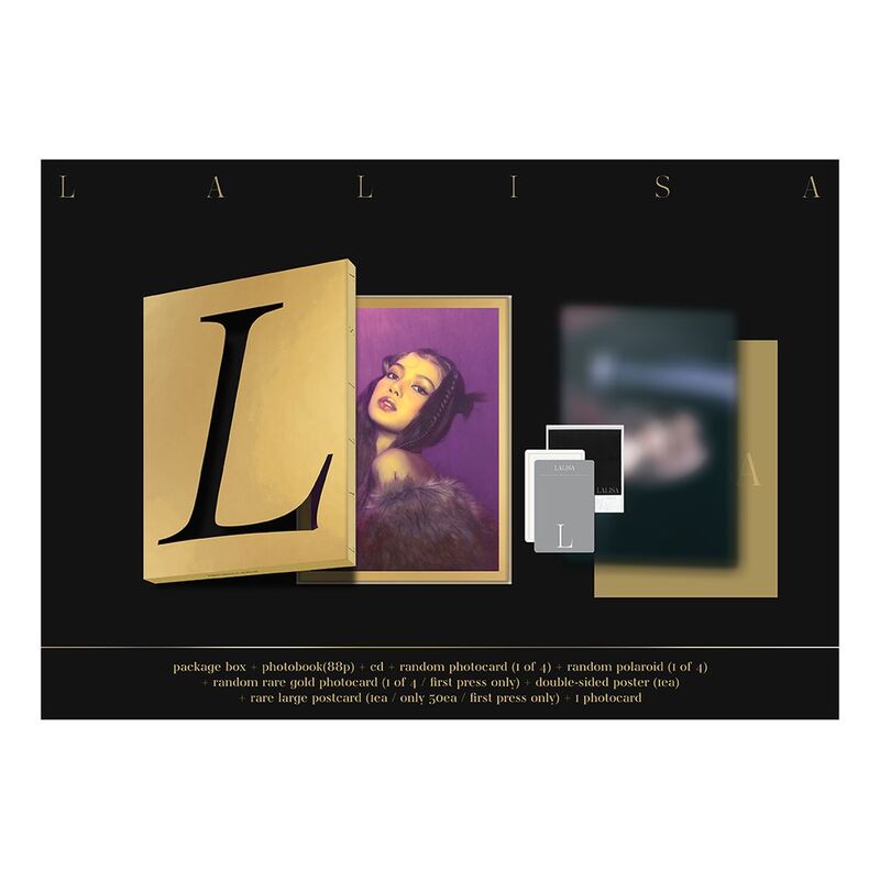 First Single Album Lalisa (Gold Ver.) | Lisa First Single Album Lalisa (Gold Ver.) | Lisa