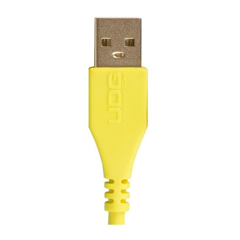 UDG Ultimate USB 2.0 A-B Audio Cable Straight - Yellow 2m UDG Ultimate USB 2.0 A-B Audio Cable Straight - Yellow 2m