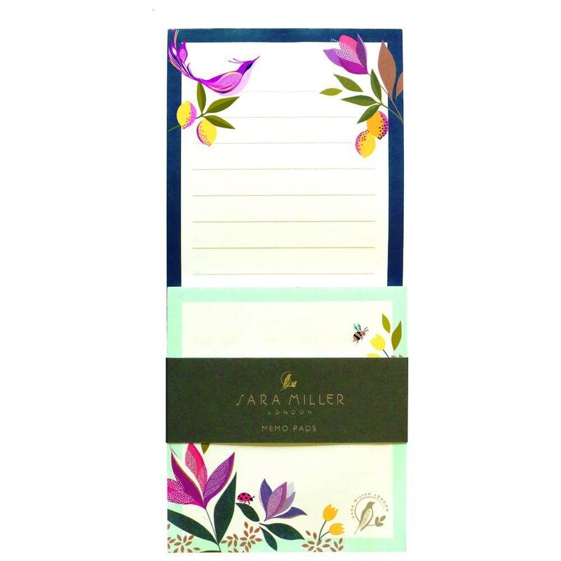 Sara Miller List Pads (Set of 2) (9 x 20cm & 9 x 10cm) Sara Miller List Pads (Set of 2) (9 x 20cm & 9 x 10cm)