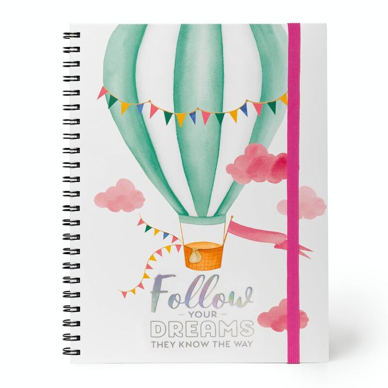 Legami Maxi Trio Spiral Notebook - Air Balloon Legami Maxi Trio Spiral Notebook - Air Balloon