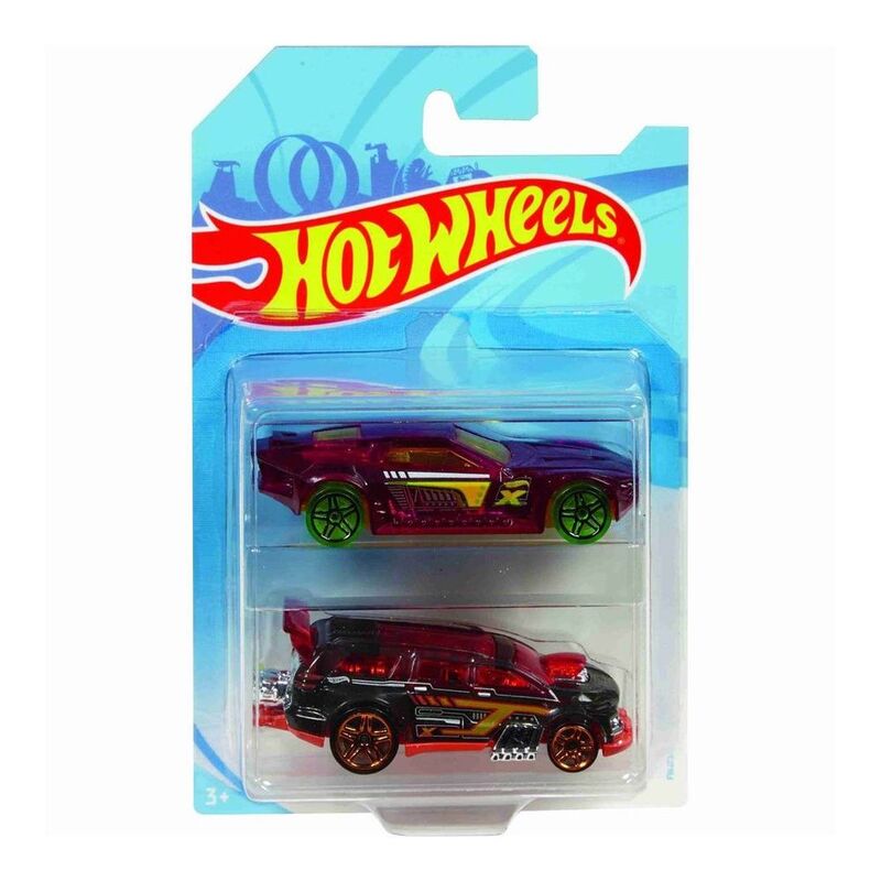 Hot Wheels Basic Car 2 Pack Assorted Fvn40