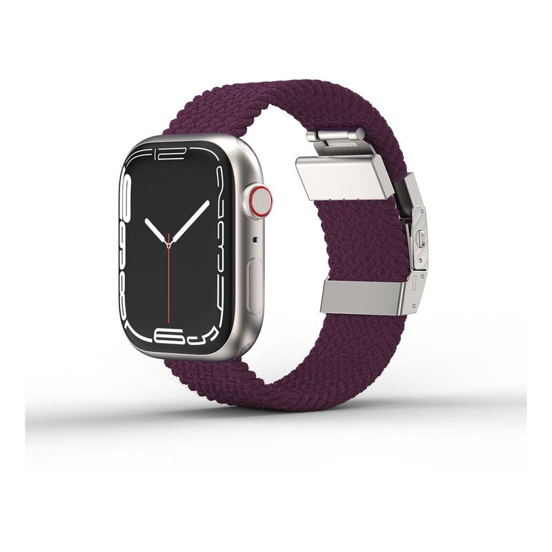 AmazingThing 41mm Titan Weave Braided Sport with Titanlink Band for Apple Watch Series 7 - Dark Cherry AmazingThing 41mm Titan Weave Braided Sport with Titanlink Band for Apple Watch Series 7 - Dark Cherry
