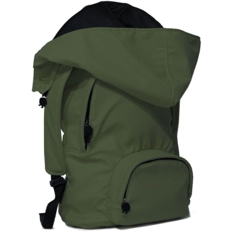 Morikukko Hooded Backpack Gummy Khaki