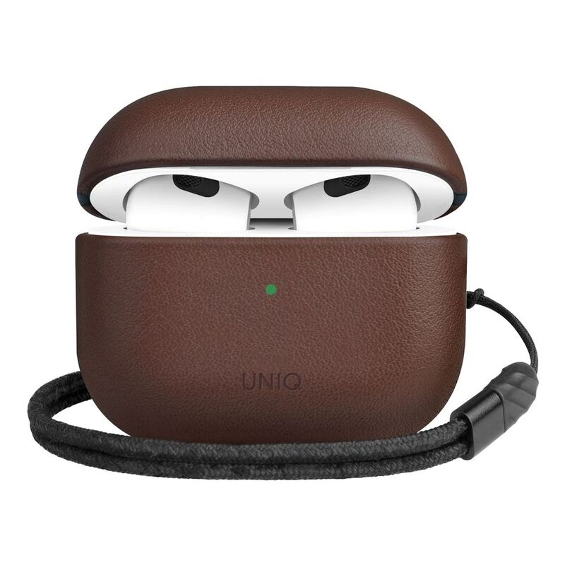 Uniq Terra Geniune Leather Case for Apple AirPods 2021 Sepia Brown Uniq Terra Geniune Leather Case for Apple AirPods 2021 Sepia Brown