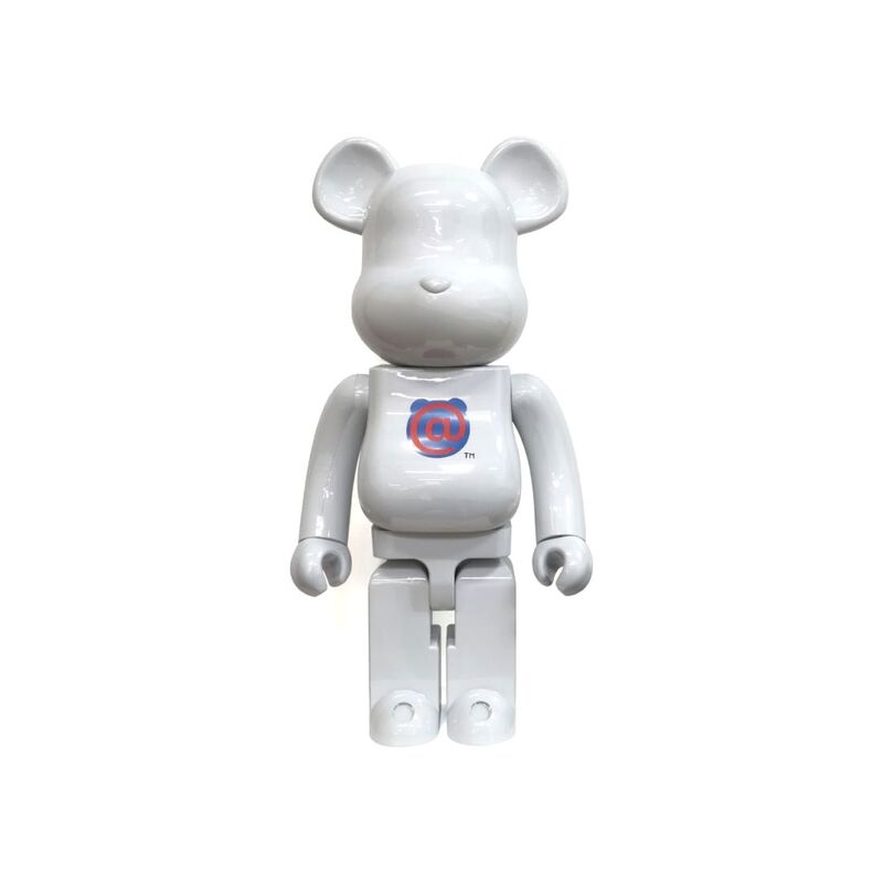 Bearbrick 1st Model White Chrome 1000&#37; Figure (70 cm)