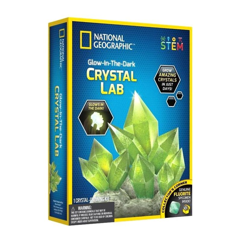 National Geographic Glow-In-The-Dark Crystal Lab National Geographic Glow-In-The-Dark Crystal Lab