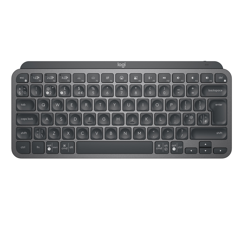 Logitech 920-010498 MX Keys Mini Wireless Illuminated Keyboard - (US International) - Graphite