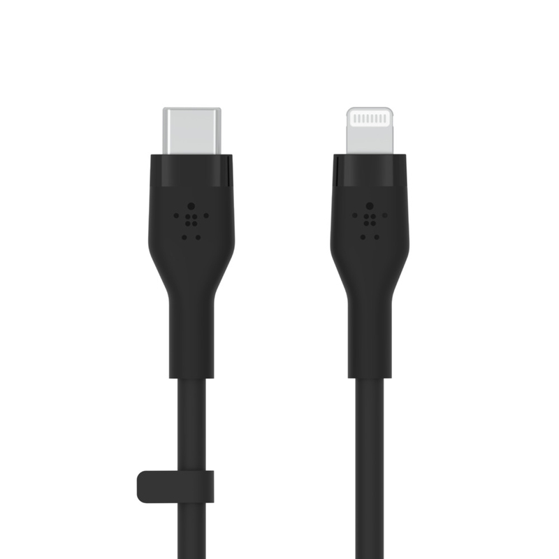 Belkin Silicone Cable Lightning To Type-C 3m Black