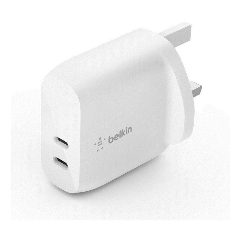 Belkin Wall Charger Dual 20W PD 40W White Belkin Wall Charger Dual 20W PD 40W White