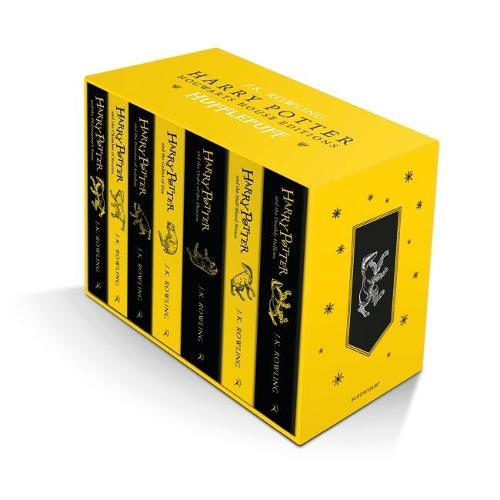 Harry Potter Hufflepuff House Editions Paperback Box Set | J.K. Rowling