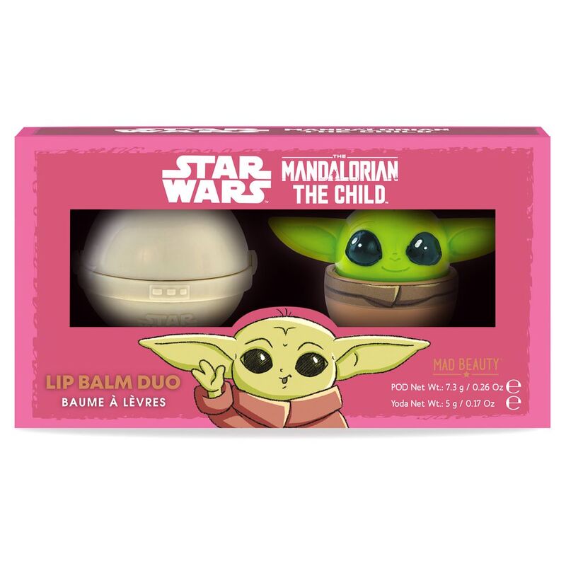 Mad Beauty Mandalorian The Child Lip Balm Duo (7.3g & 5g)