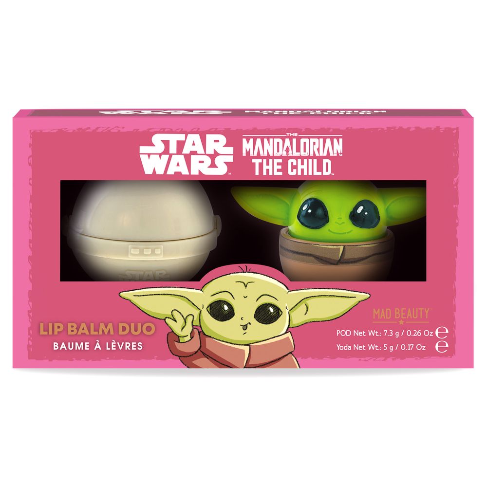 Mad Beauty Mandalorian The Child Lip Balm Duo (7.3g & 5g)