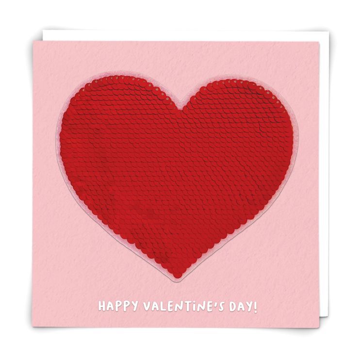 Redback Cards Red Heart Greeting Card (160 x 160mm)