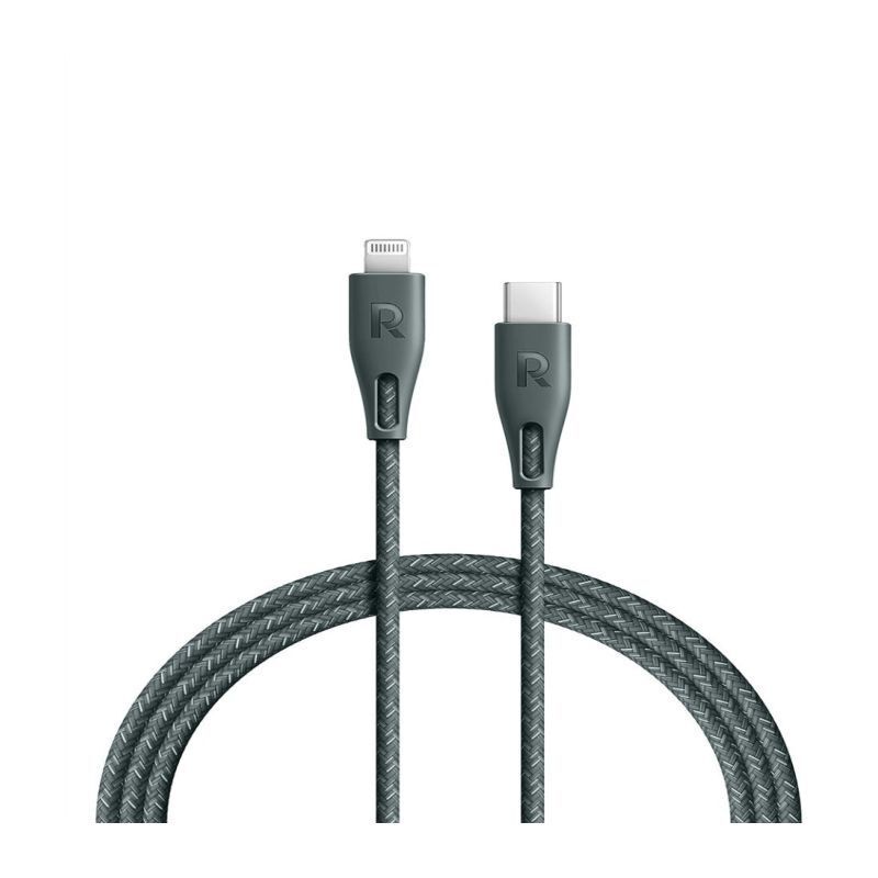 RavPower RP-CB1018 Type-C To Lightning Cable 2m Nylon - Green