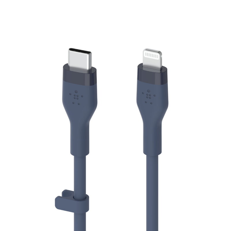 Belkin BoostCharge Flex USB-C Cable with Lightning Connector 1m - Blue