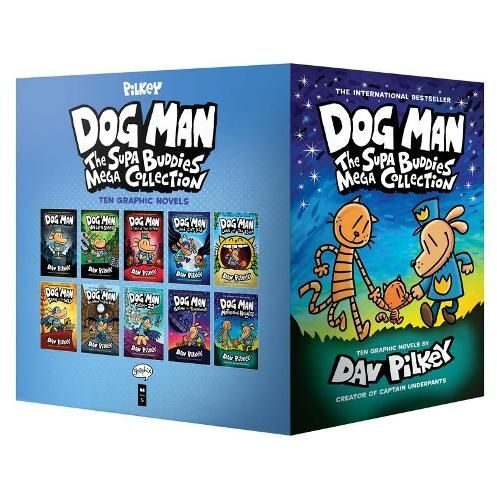 Dog Man The Supa Buddies Mega Collection Books 110 Boxed Set | Dav Pilkey Dog Man The Supa Buddies Mega Collection Books 110 Boxed Set | Dav Pilkey