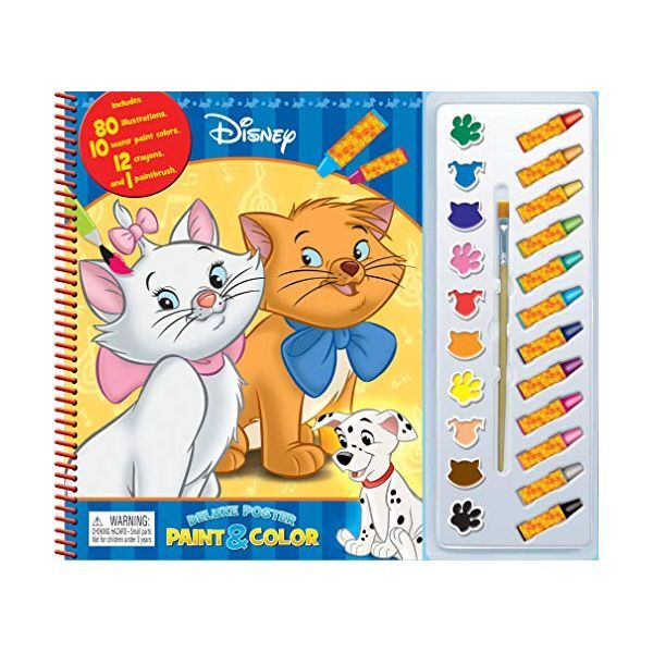 Disney Animals Deluxe Poster Paint & Color | Phidal Disney Animals Deluxe Poster Paint & Color | Phidal