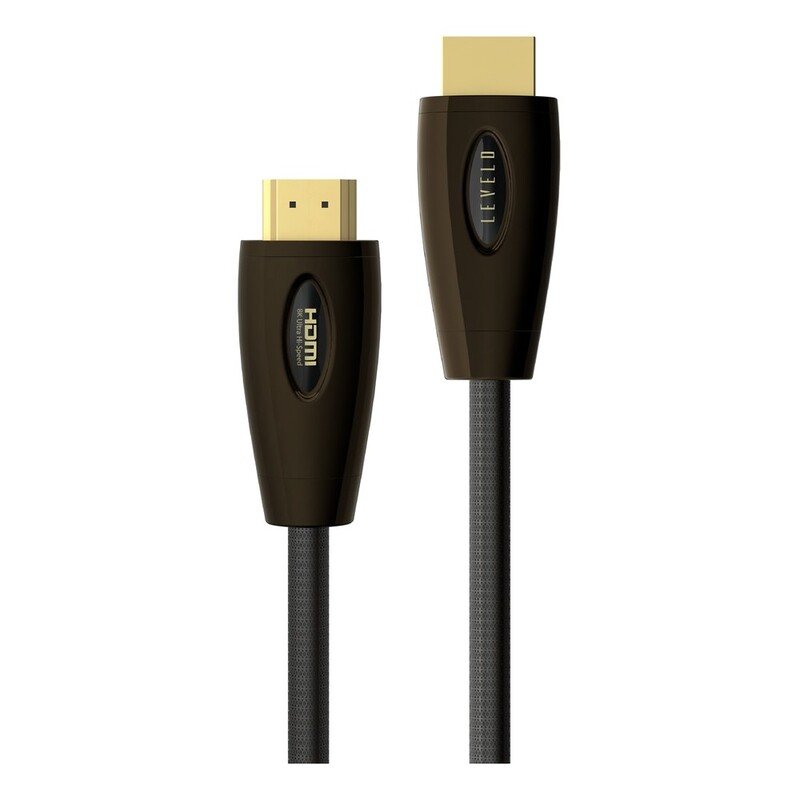 Levelo Zinc-alloy Shell 8K 60Hz HDMI Cable V2.1 2m Black