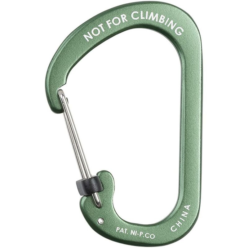 Nite Ize Slidelock Carabiner Aluminum No.4 - Olive