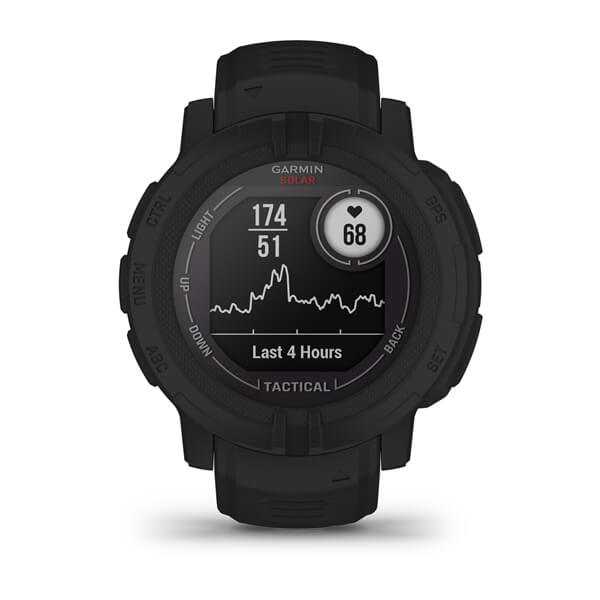 Garmin Instinct 2 Solar Tactical Edition 45mm Smartwatch - Black