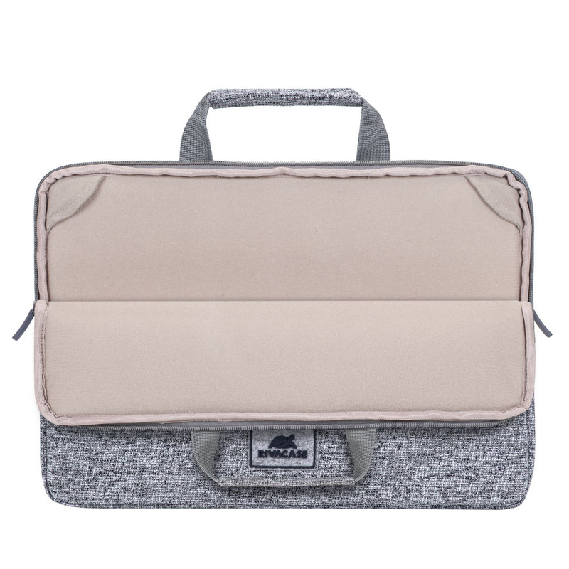 Rivacase 7913 Laptop Sleeve 13.3-inch with Handles - Light Grey