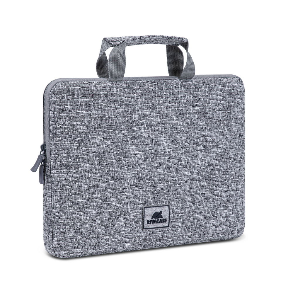 Rivacase 7913 Laptop Sleeve 13.3-inch with Handles - Light Grey