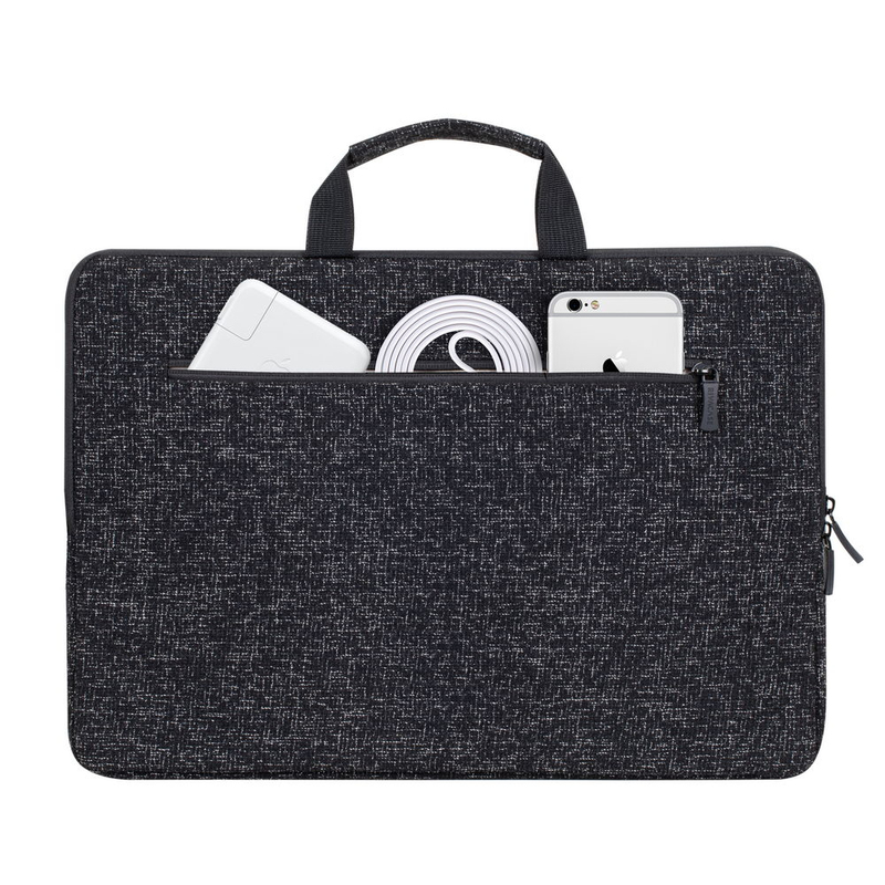 Rivacase 7915 Laptop Sleeve 15.6-inch with Handles - Black