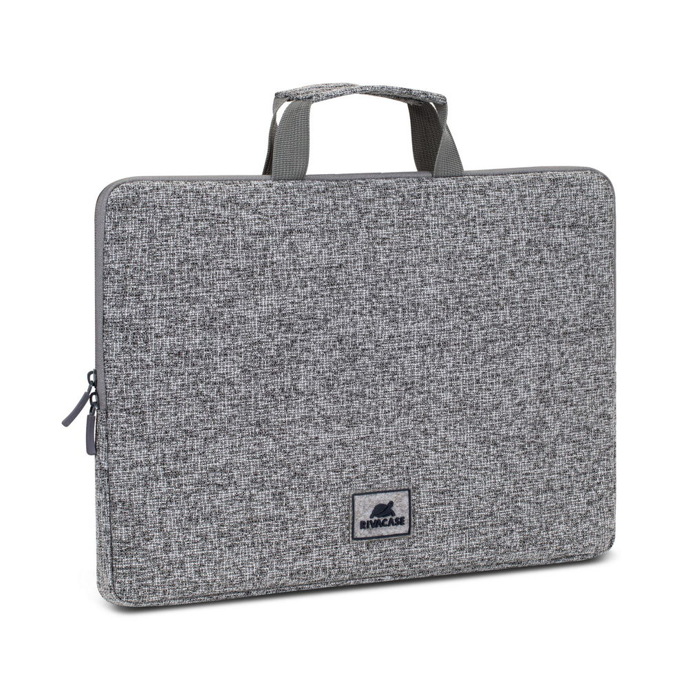 Rivacase 7915 Laptop Sleeve 15.6-inch with Handles - Light Grey