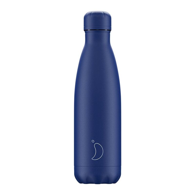 Chilly's Matte Bottle 500ml - All Blue Chilly's Matte Bottle 500ml - All Blue