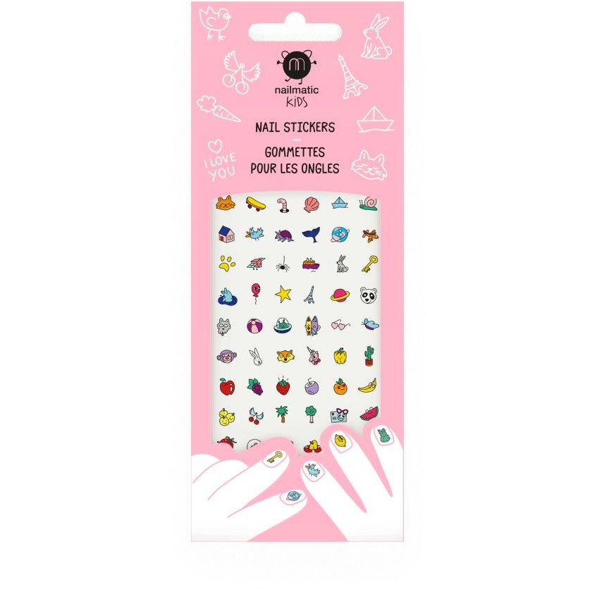 Nailmatic Kids Nail Stickers - Magic (72 Stickers)