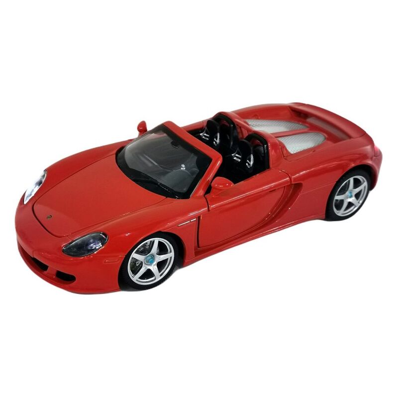 Metal Speed Zone Porsche Carrera GT 1.24 Scale Die-Cast Car Metal Speed Zone Porsche Carrera GT 1.24 Scale Die-Cast Car