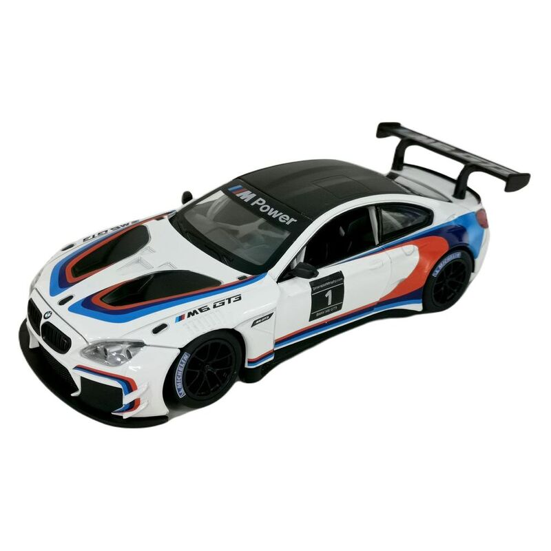 Metal Speed Zone BMW M6 GT3 1.24 Scale Die-Cast Car Metal Speed Zone BMW M6 GT3 1.24 Scale Die-Cast Car