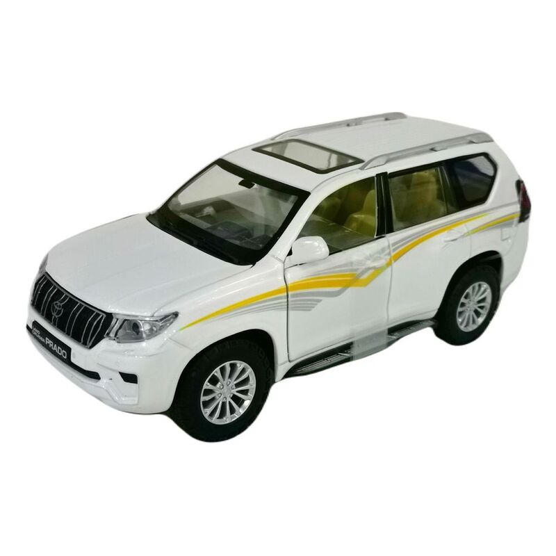 Metal Speed Zone Toyota Land Cruiser Prado 1.24 Scale Die-Cast Car Metal Speed Zone Toyota Land Cruiser Prado 1.24 Scale Die-Cast Car