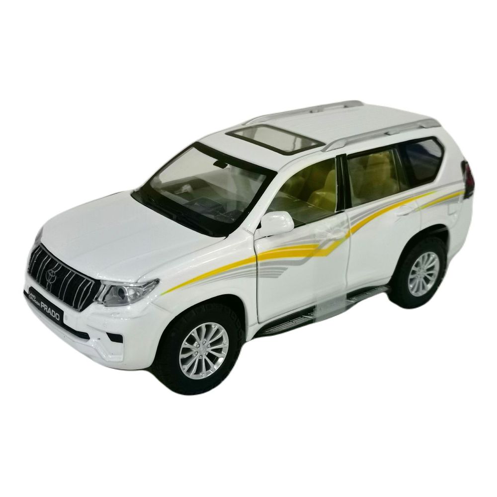 Metal Speed Zone Toyota Land Cruiser Prado 1.24 Scale Die-Cast Car