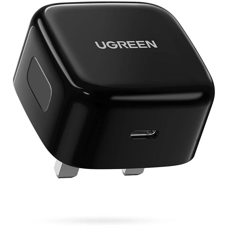 UGreen 20W PD USB-C Fast Charger UK - Black