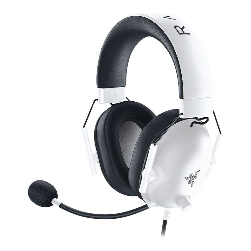 Razer BlackShark V2 X Wired Gaming Headset - White Razer BlackShark V2 X Wired Gaming Headset - White