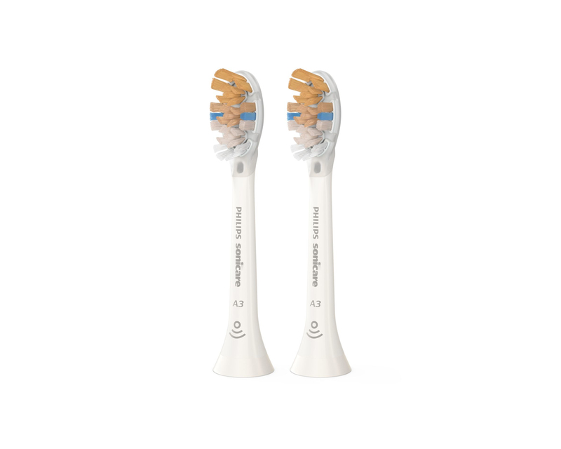 Philips A3 Premium All-in-One Standard Sonic Toothbrush Heads White (Pack of 2)