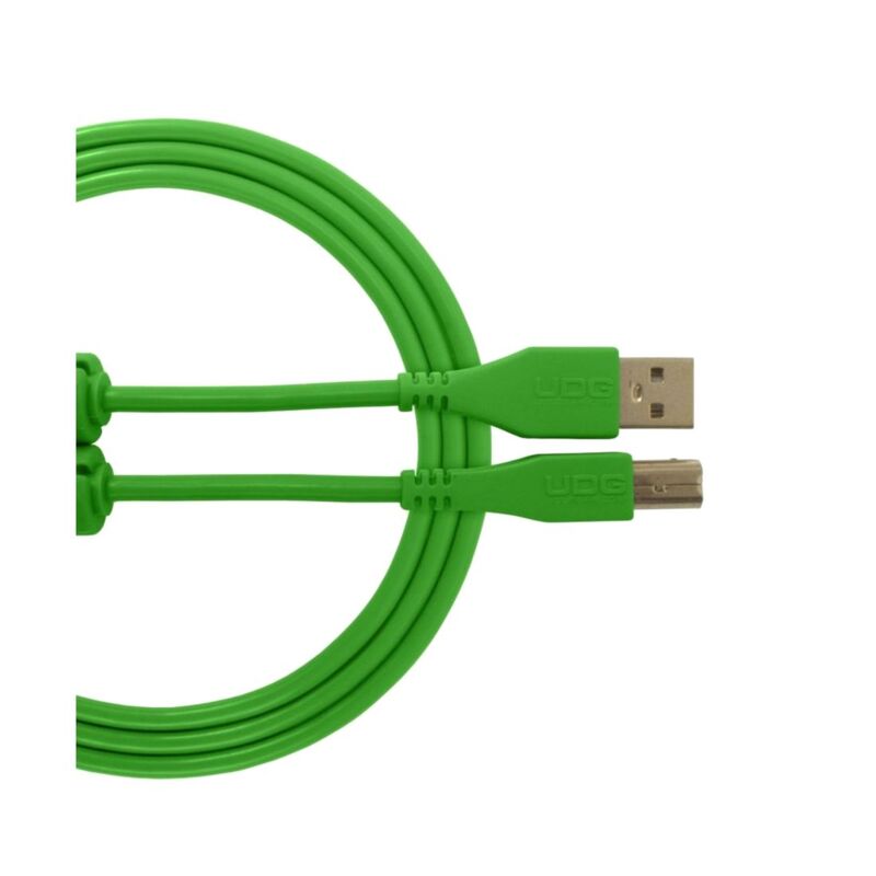 UDG U95003GR Ultimate Usb 2.0 Audio Cable A-B Straight - Green 3m UDG U95003GR Ultimate Usb 2.0 Audio Cable A-B Straight - Green 3m