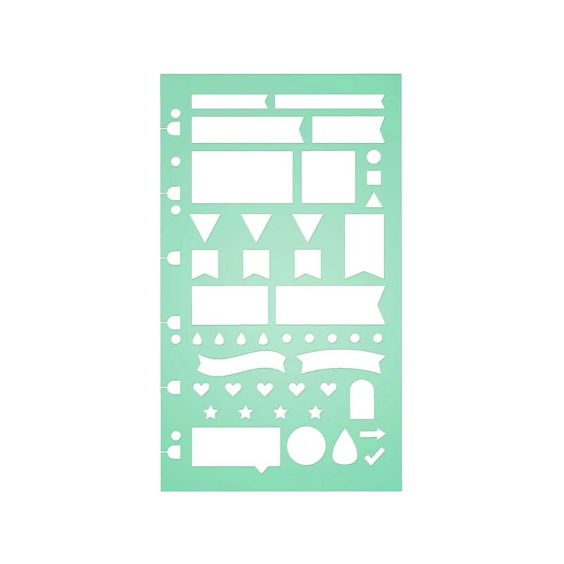 Filofax Planning Stencil