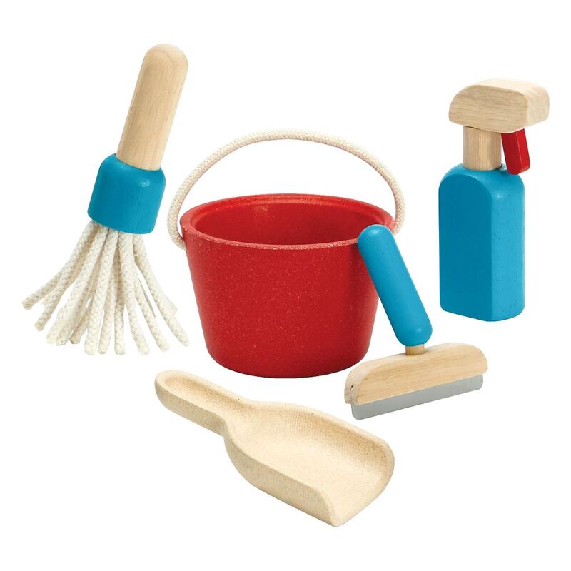 Plan Toys Cleaning Set Wooden Set