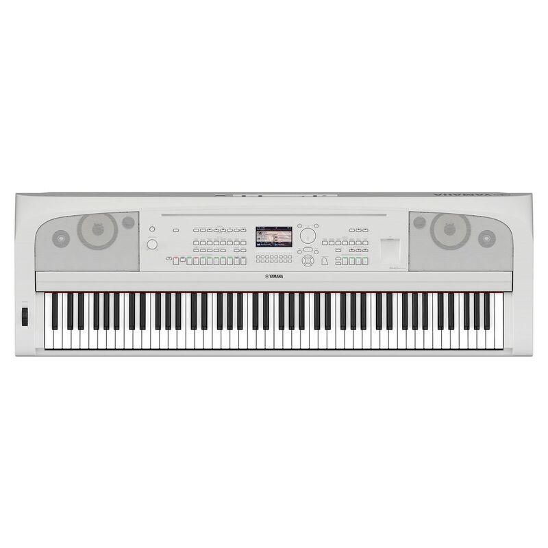 Yamaha DGX-670WH 88-Key Portable Grand Piano - White Yamaha DGX-670WH 88-Key Portable Grand Piano - White