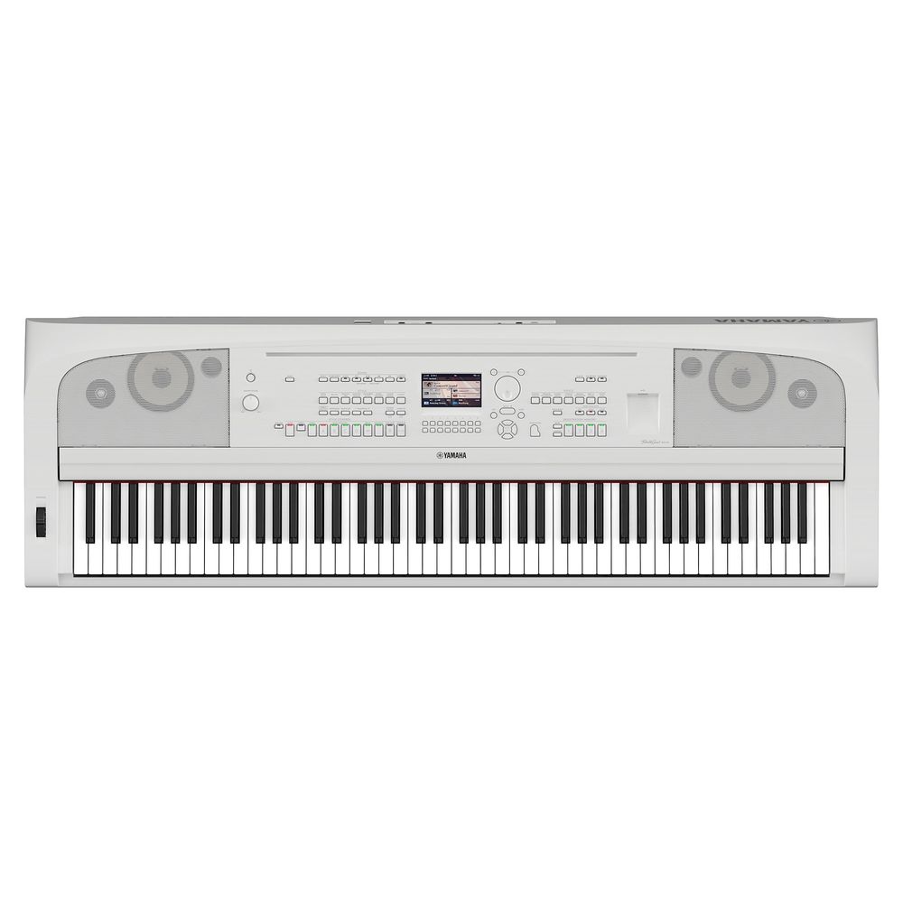 Yamaha DGX-670WH 88-Key Portable Grand Piano - White