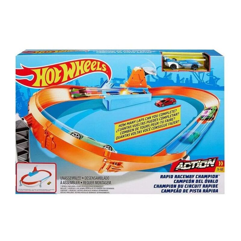 Hot Wheels Action Rapid Raceway Champion GJM75 Hot Wheels Action Rapid Raceway Champion GJM75