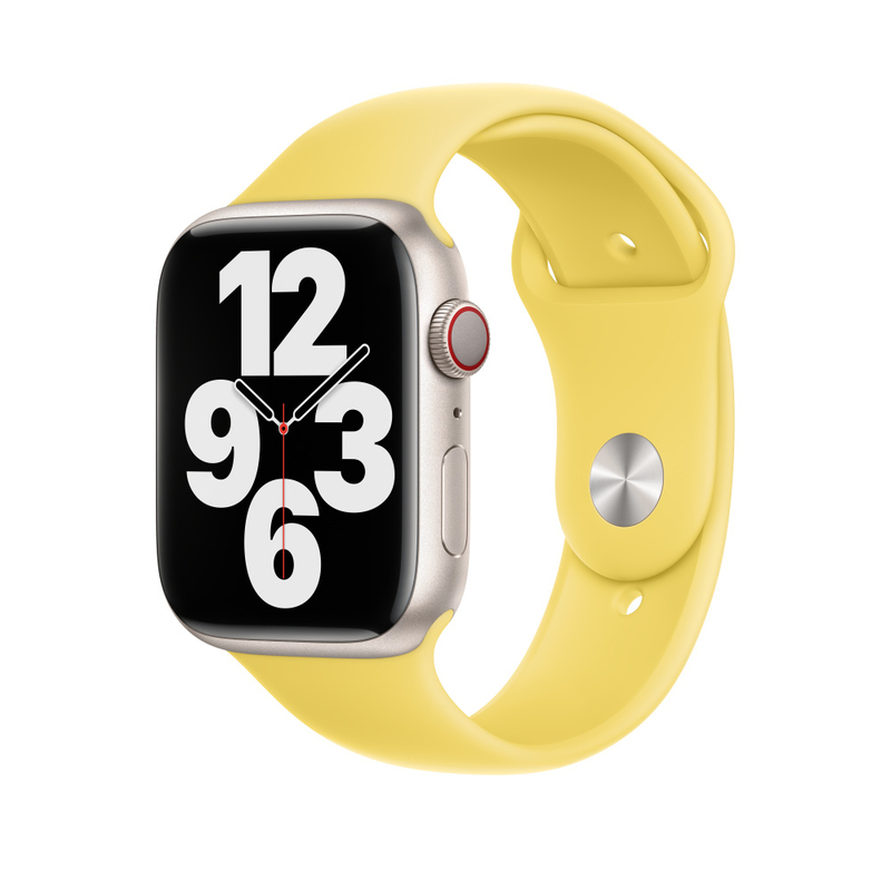 Apple 45mm Sport Band Lemon Zest - Regular