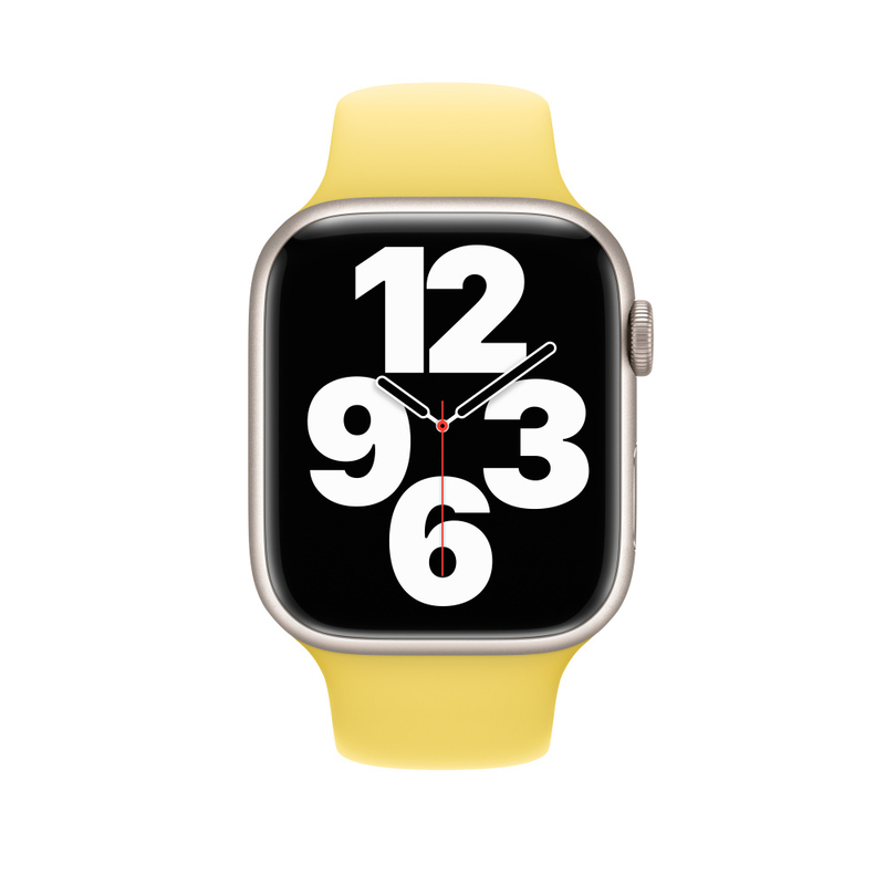 Apple 45mm Sport Band Lemon Zest - Regular