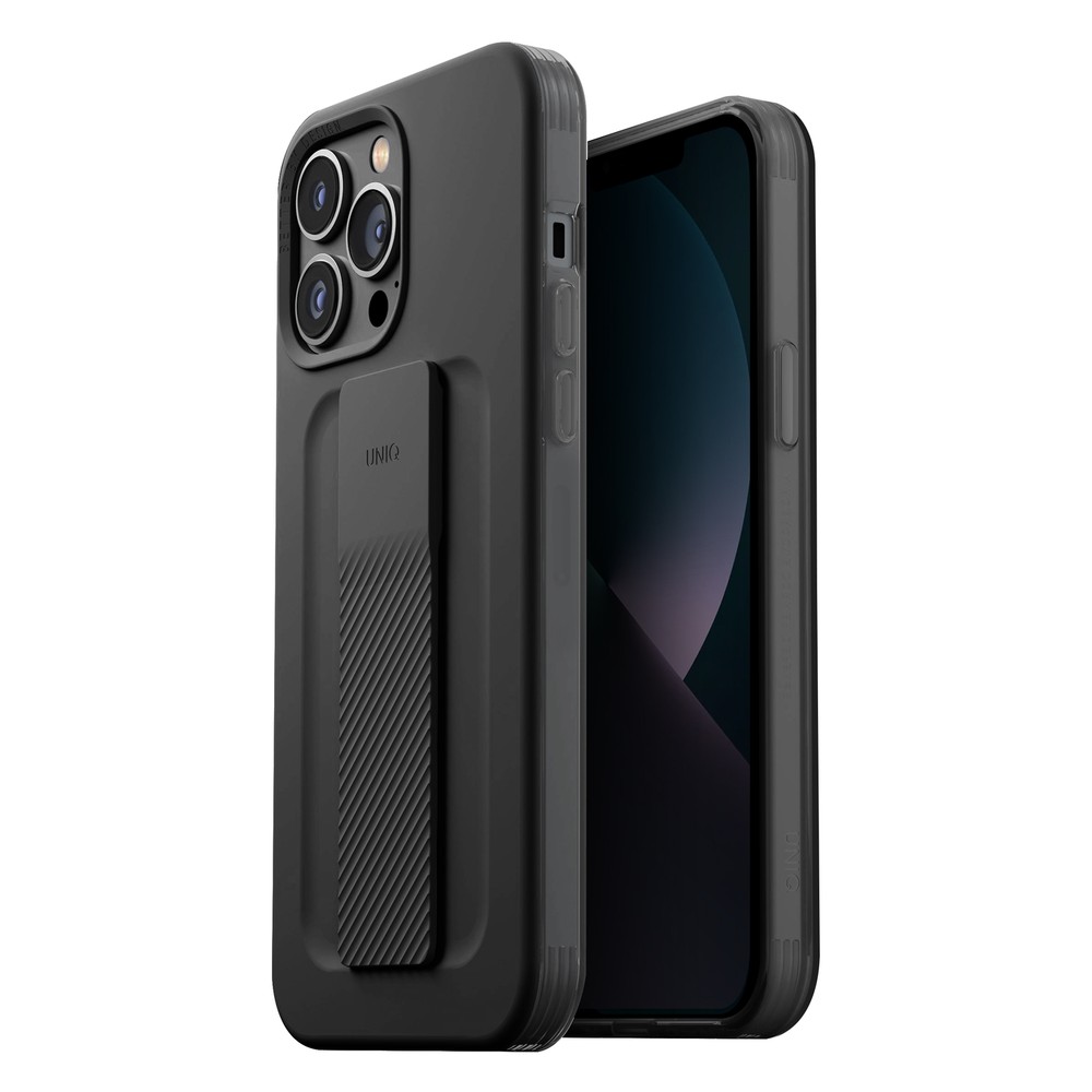 UNIQ Hybrid iPhone 13 Pro Heldro Mount Series Case - Graphite