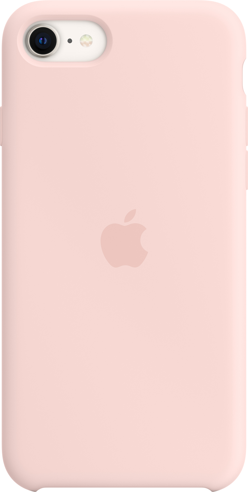 Apple Silicone Case for iPhone SE - Chalk Pink