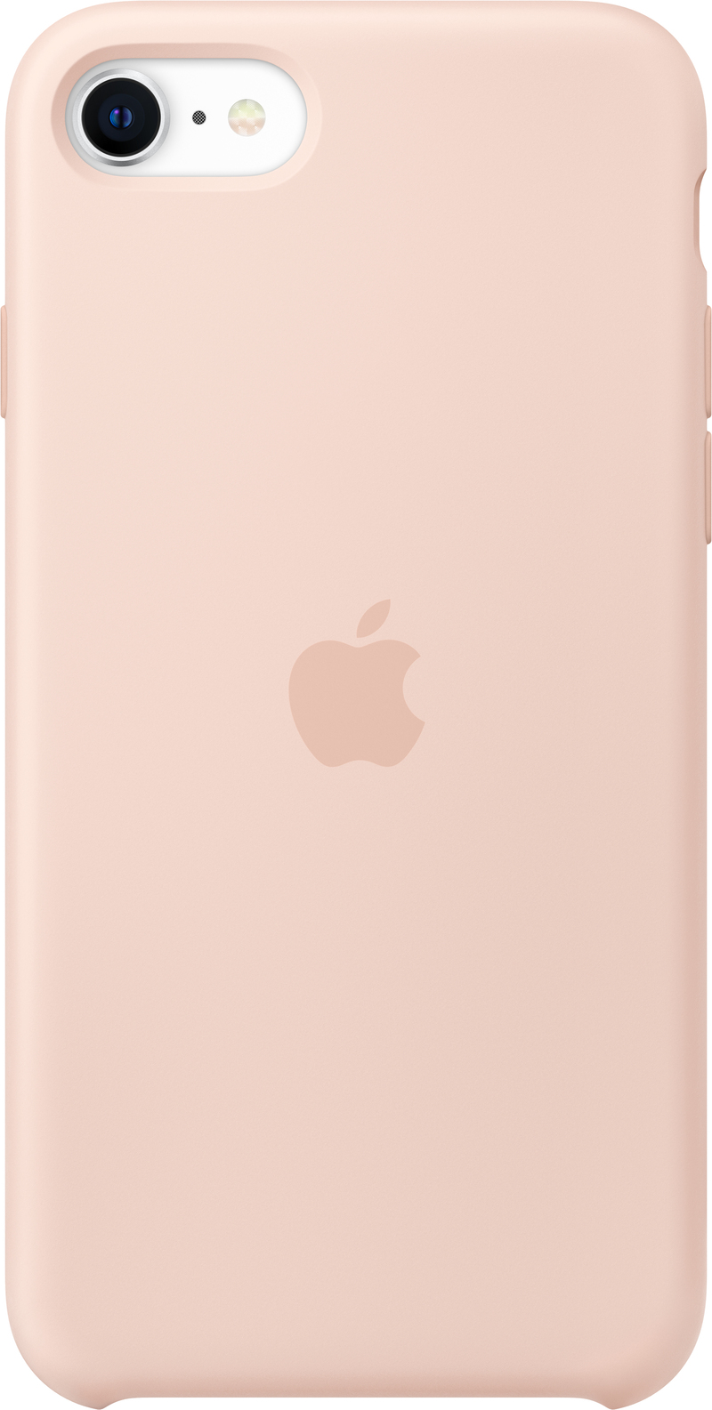 Apple Silicone Case for iPhone SE - Chalk Pink