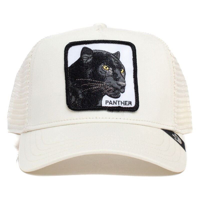Goorin Bros The Panther Unisex Trucker Cap - White Goorin Bros The Panther Unisex Trucker Cap - White