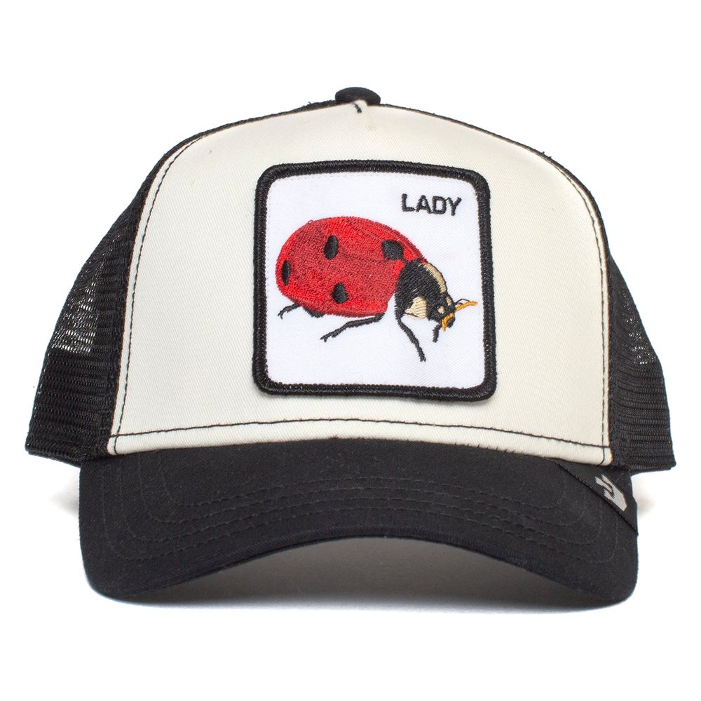 Goorin Bros The Lady Bug Unisex Trucker Cap - Black